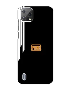 Чехол для Blackview A55 с картинкой «PUBG — вертикальные линии»