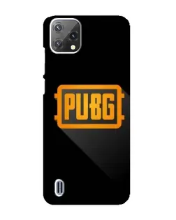 Чохол для Blackview A55 з картинкою «PUBG — рамка лого»