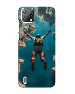 Чохол для Blackview A55 з картинкою «PUBG — вільне падіння»