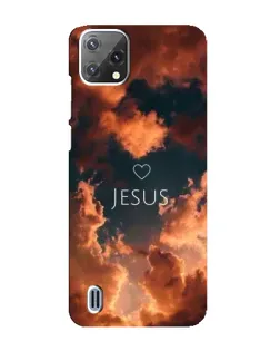 Чехол для Blackview A55 с картинкой «Сияние Имени Jesus»