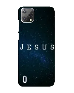 Чехол для Blackview A55 с картинкой «Звездное небо Jesus»
