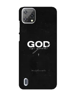 Чехол для Blackview A55 с картинкой «GOD — Бог над всем»