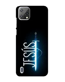 Чехол для Blackview A55 с картинкой «Меч Духа Jesus»