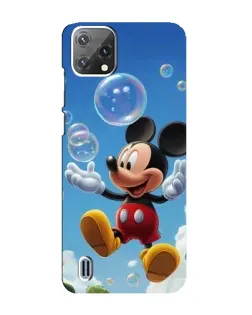 Чохол для Blackview A55 з картинкою «Mickey та мильні бульбашки»