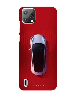 Чохол для Blackview A55 з картинкою «Tesla Top View»