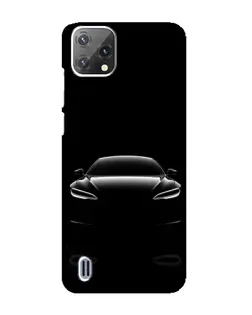 Чохол для Blackview A55 з картинкою «Силует Tesla Night»