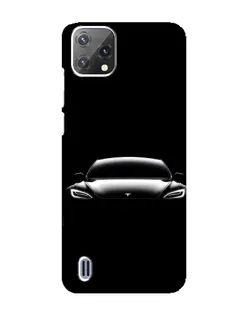 Чохол для Blackview A55 з картинкою «Фари Tesla Night»