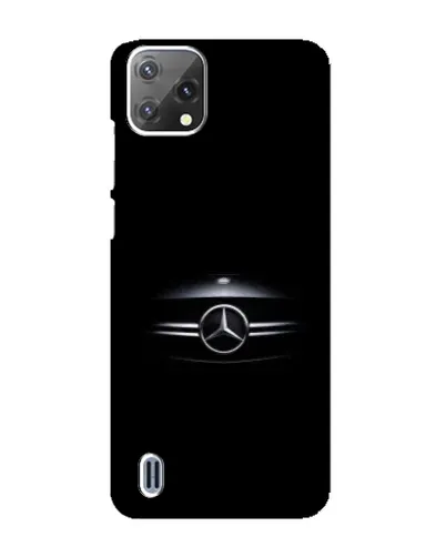 Чехол для Blackview A55 с картинкой «Mercedes — абстрактные линии»