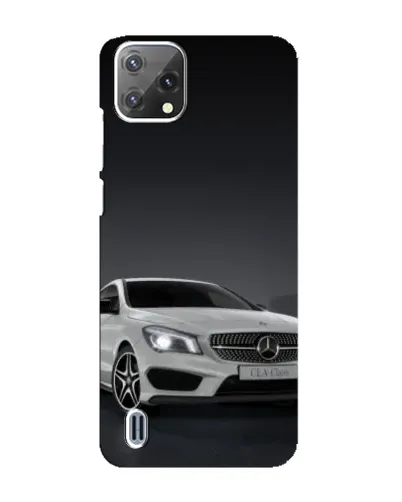 Чехол для Blackview A55 с картинкой «Mercedes AMG GT Silver»