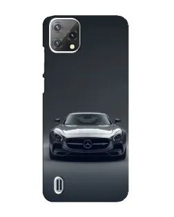 Чехол для Blackview A55 с картинкой «Mercedes на черном»