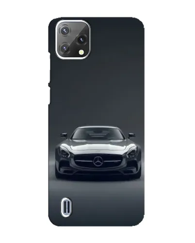 Чехол для Blackview A55 с картинкой «Mercedes на черном»