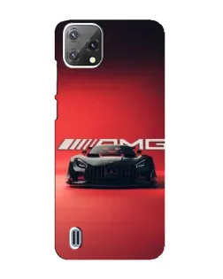 Чехол для Blackview A55 с картинкой «Mercedes AMG — красная линия»