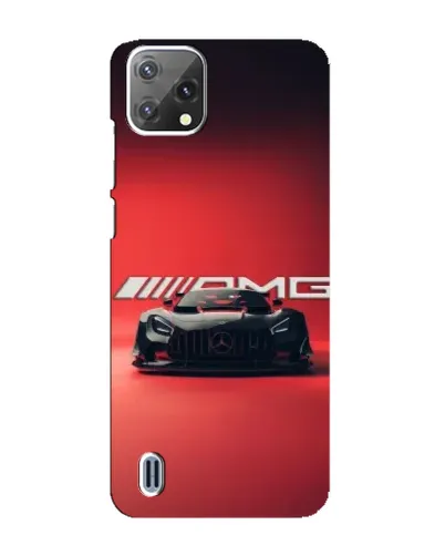 Чехол для Blackview A55 с картинкой «Mercedes AMG — красная линия»