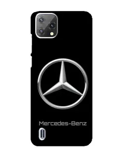 Чехол для Blackview A55 с картинкой «Mercedes Silver Logo»