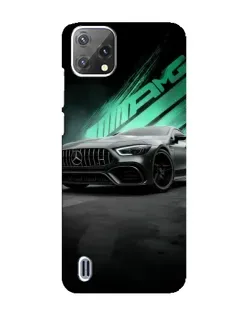 Чехол для Blackview A55 с картинкой «Темный Mercedes AMG»