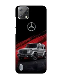 Чехол для Blackview A55 с картинкой «Mercedes G-Class красный»
