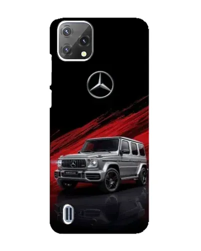 Чехол для Blackview A55 с картинкой «Mercedes G-Class красный»