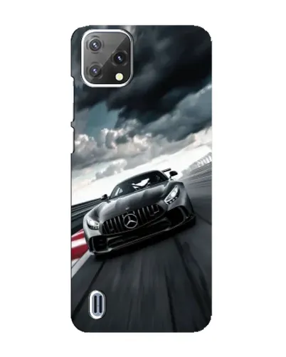 Чехол для Blackview A55 с картинкой «Гоночный Mercedes AMG»