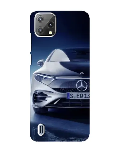 Чехол для Blackview A55 с картинкой «Mercedes EQ — будущее»