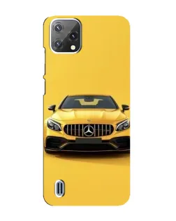 Чехол для Blackview A55 с картинкой «Желтый Mercedes GT»