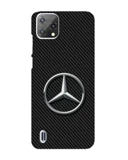 Чехол для Blackview A55 с картинкой «Карбоновый Mercedes стиль»