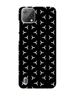 Чехол для Blackview A55 с картинкой «Mercedes паттерн звезд»