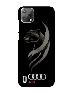 Чохол для Blackview A55 з картинкою «Графіка — пантера та Audi»