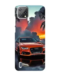 Чохол для Blackview A55 з картинкою «Audi — захід сонця»