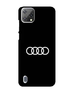 Чохол для Blackview A55 з картинкою «Audi White Logo»