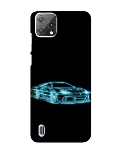 Чехол для Blackview A55 с картинкой «Неоновый контур Lamborghini» Чехол для Blackview A55 с картинкой «Неоновый контур Lamborghini»