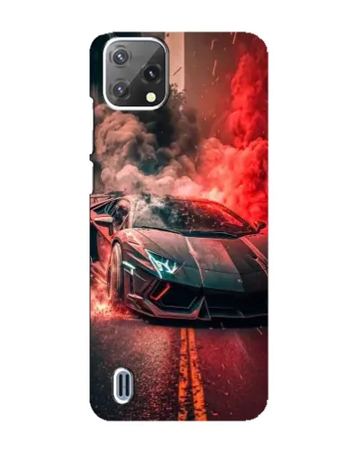 Чехол для Blackview A55 с картинкой «Lamborghini красный дым» Чехол для Blackview A55 с картинкой «Lamborghini красный дым»