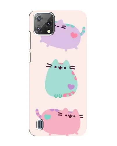 Чохол для Blackview A55 з картинкою «Pusheen тріо» Чохол для Blackview A55 з картинкою «Pusheen тріо»