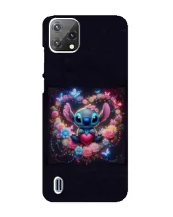 Чехол для Blackview A55 с картинкой «Stitch в цветах» Чехол для Blackview A55 с картинкой «Stitch в цветах»