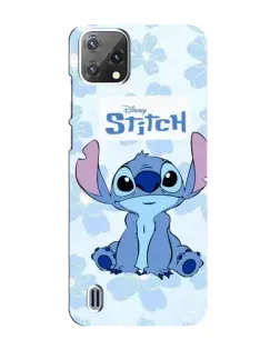 Чехол для Blackview A55 с картинкой «Stitch среди цветов» Чехол для Blackview A55 с картинкой «Stitch среди цветов»