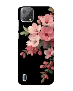 Чехол для Blackview A55 с картинкой «Розовая ветка сакуры»