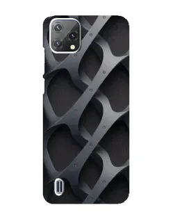 Чохол для Blackview A55 з картинкою «Об'ємне сіре плетіння»