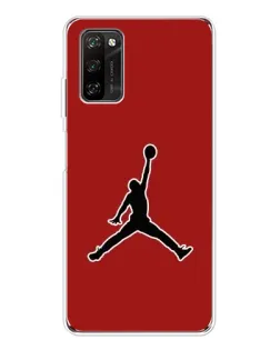 Чехол для Blackview A70 Pro с картинкой «Jordan Red Back»