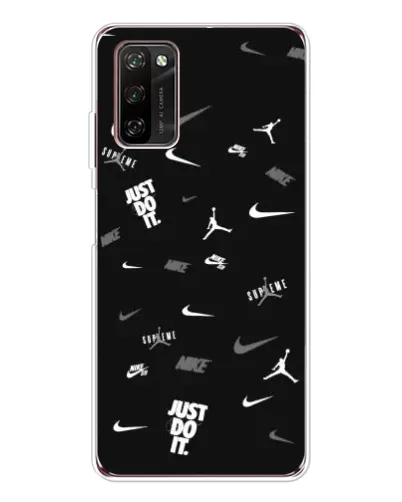 Чехол для Blackview A70 Pro с картинкой «Nike Black Pattern» Чехол для Blackview A70 Pro с картинкой «Nike Black Pattern»