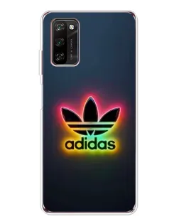 Чехол для Blackview A70 Pro с картинкой «Неоновый Adidas»