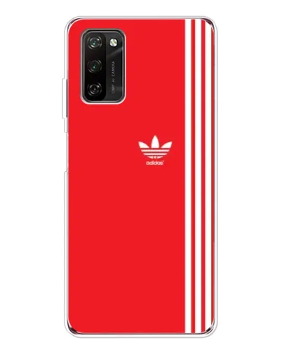Чехол для Blackview A70 Pro с картинкой «Красный минимализм Adidas»