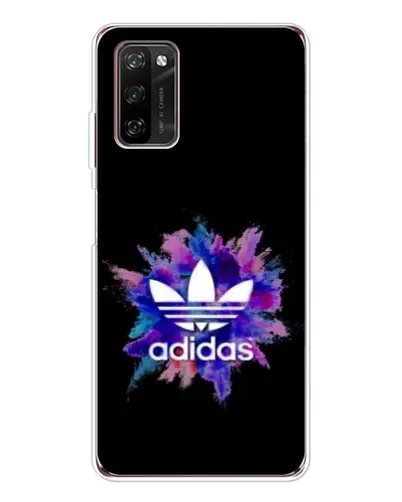 Чехол для Blackview A70 Pro с картинкой «Взрыв красок Adidas»