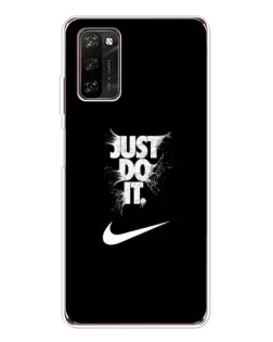 Чехол для Blackview A70 Pro с картинкой «Текстовый принт Nike»