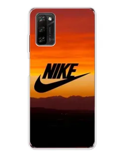 Чехол для Blackview A70 Pro с картинкой «Nike — вечерний горизонт»