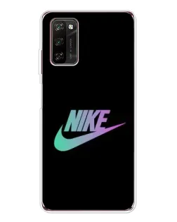 Чехол для Blackview A70 Pro с картинкой «Nike — городская ночь»