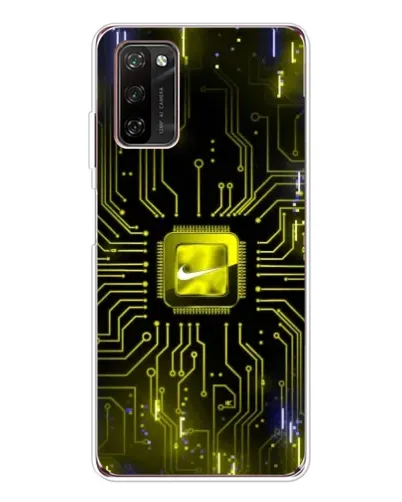 Чехол для Blackview A70 Pro с картинкой «Nike — золотая искра» Чехол для Blackview A70 Pro с картинкой «Nike — золотая искра»