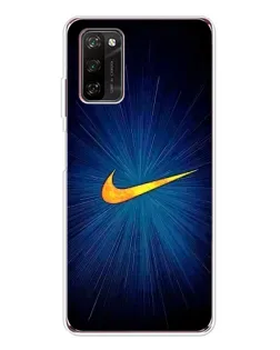 Чохол для Blackview A70 Pro з картинкою «Синій пульс Nike»