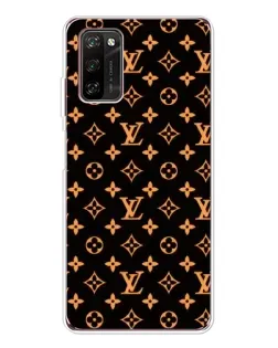 Чохол для Blackview A70 Pro з картинкою «Золота монограма LV»