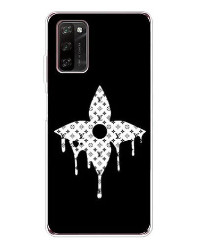 Чохол для Blackview A70 Pro з картинкою «Квіткова монограма»