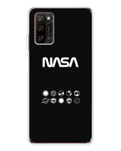 Чехол для Blackview A70 Pro с картинкой «NASA — технический принт»