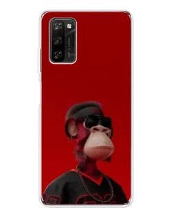 Чохол для Blackview A70 Pro з картинкою «Bored Ape в червоному» Чохол для Blackview A70 Pro з картинкою «Bored Ape в червоному»